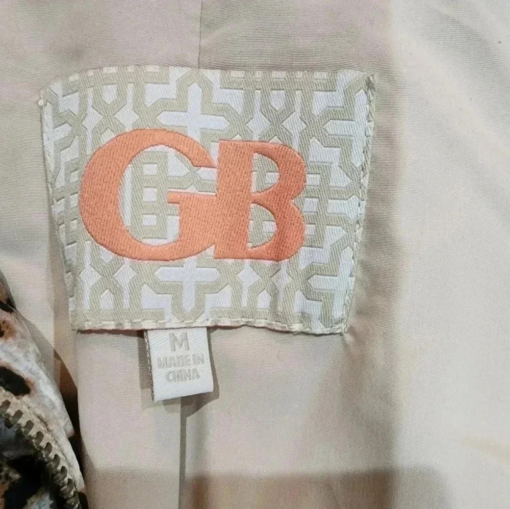 GB women's puffer jacket leopard print size M New - Picture 5 of 12